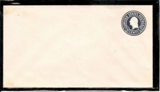 Us Sc U443 Washington.  Stamped Envelope.  Not Postally