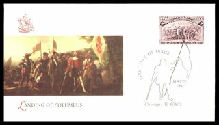 Mayfairstamps Us Fdc 1992 Landing Of Columbus First Day Cover Wwb64253