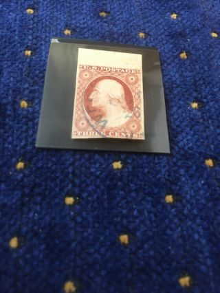 US STAMP - 1857/ 26 George Washington 3 Cent Stamp - - 3