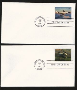 4144 - 45 $4.  60 Air Force One,  $16.  25 Marine One Uncacheted.  Fdc 