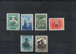 Old Stamps Of Romania 1934 468 - 473 Mnh 110.  - Euro