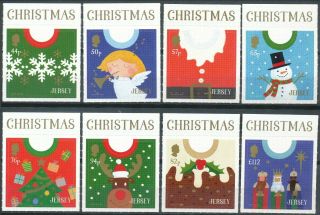Jersey 2018 Christmas Set Mnh Offered At Face Value Bingb£5.  80