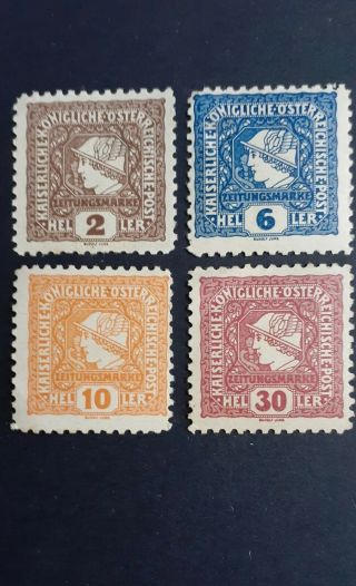 Austria Scarce Old Mnh Stamps As Per Photo.  Very