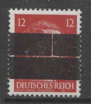 1945 Germany,  Post War Locals,  Barsinghausen 12 Pf With Overprint,  $ 47
