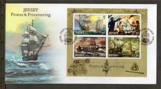 Jersey Fdc - 2014 Pirates And Privateering