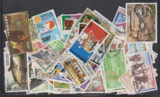 A5808: (165) Modern Senegal Stamps; High Values