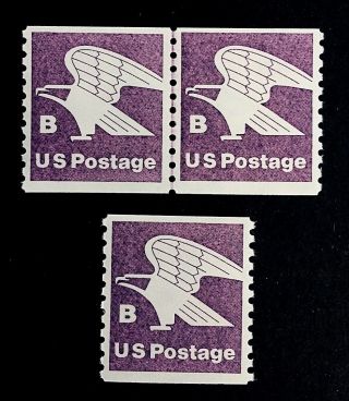 Us Stamps,  Scott 1820 " B " Definitive 18c Vf/xf M/nh 1978 Jlp & Single.  Fresh
