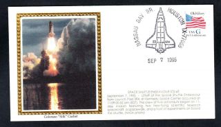 Space Shuttle Endeavor Sts - 69 Launch 1995 Colorano Space Cover (2407)