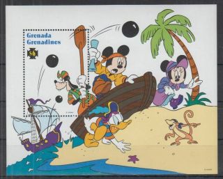 P942.  Grenada - Mnh - Cartoons - Disney 