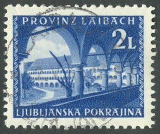 Laibach,  German Occupation,  1945,  Landscapes,  54 - 2.  00 L