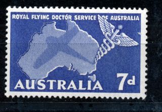 Australia 1957 Royal Flying Doctor Service Of Australia Sg297 Mnh
