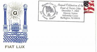Dec 7 2002 Masonic Covers (2) - Feast Of Saints John