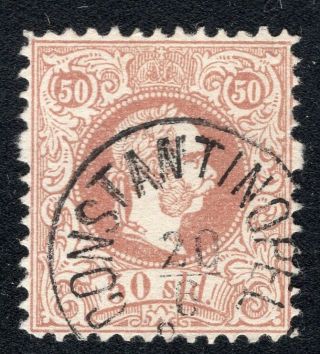 Austria Office Abroad Turkey Empire 1867 Stamp Sc.  7 Constantinopel