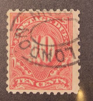 Scott J56 - 10 Cents Postage Due - - Stamp - Scv - $4.  00
