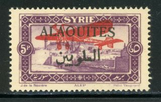 Alaouites Mh Air Post Selections: Scott C11 5pi Violet (1926) Cv$8,