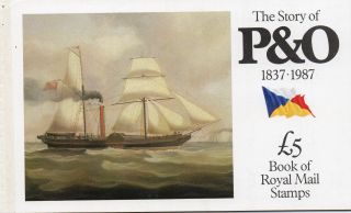 Gb Qe Ii 1987 The Story Of P&o Dx8 Prestige Booklet