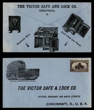 Dr Who Cincinnati Oh Advertising Victor Safe & Lock Co E54920