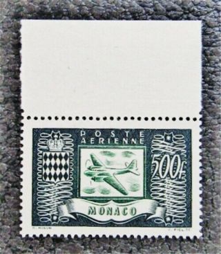 Nystamps French Monaco Stamp C28 Og H $45
