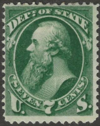 U.  S.  O59 M/hr Og 7 Cent Dept.  Of State Official Stamp,  Scv $220.