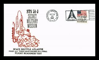 Us Cover Sts 51 - J Secret Military Mission Space Shuttle Atlantis Readiness Test