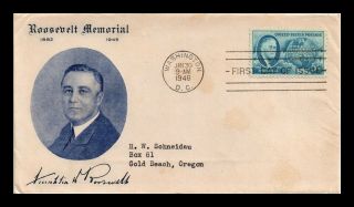 Dr Jim Stamps Us Franklin D Roosevelt Four Freedoms Fdc Cover Scott 933