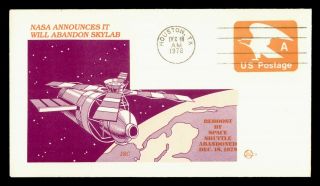Dr Who 1978 Nasa Will Abandon Skylab Space Station Stationery C126108
