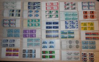 A Selection Of 60 All Different 5 Cent Plate Blocks Of 4.  Mnh.  Og 02 Pb60