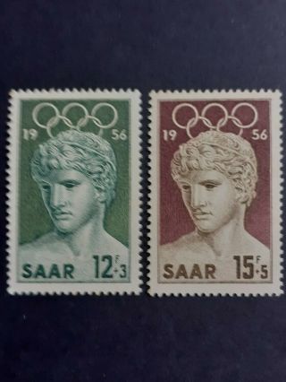 Saar Germany Great Mnh Set Of Stamps As Per Photo.