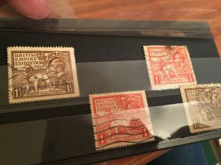 Gb Uk British Empire Exhibition 1924/1925 Sets In Mixed