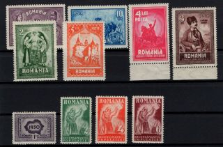 Bp103674/roumanie / Romania / Mi 346 / 351 – 393 / 396 Neufs / Mh Complete