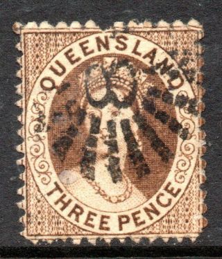 Queensland: 1871 Qvi 3d Sg 67