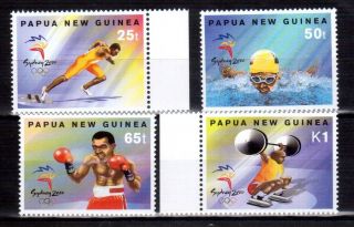 Papua Guinea 2000 Sydney Olympics Set Muh