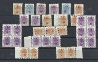South Africa Orange State 30 Stamps,  Different Setting Nh To Research (o5)