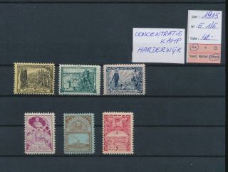 Lk71140 Belgium 1915 For The Mutilated Charity Stamps Mnh Cv 42 Eur