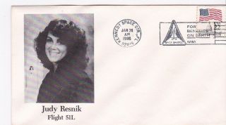 Judy Resnik Challenger Flight 51l Launch Disaster Kennedy Space Center 1/28/1986