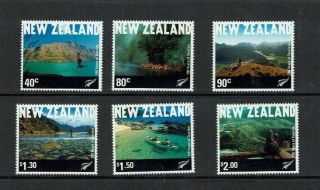 Zealand: 2001,  One Hundred Years Of Tourism,  Mnh Set