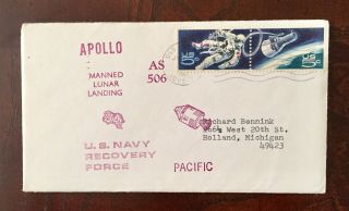 Apollo 11 Navy Recovery Ship Uss Hornet Cvs - 12