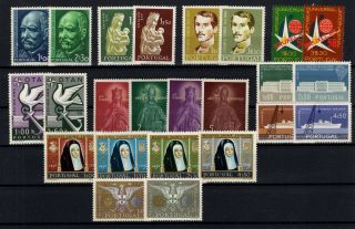 P000153/ Portugal Stamps – 1956 / 1959 Mnh Semi Modern Lot 115 E