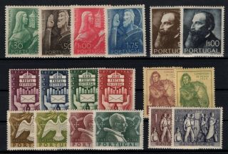 P000143/ Portugal Stamps – 1948 / 1951 Semi Modern Lot 137 E