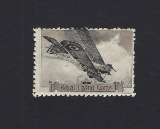 Ww1 Delandre Poster Stamp British Army Royal Flying Corps