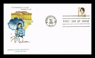 Us Cover Dolley Madison President 