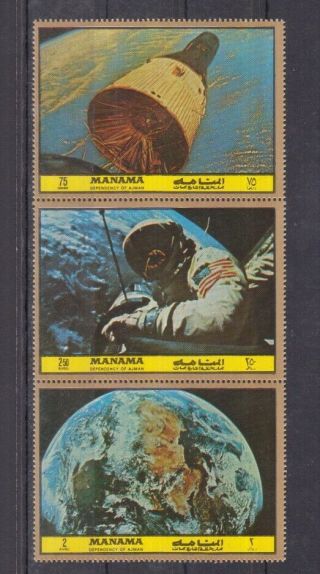J698.  Manama - Mnh - Space - Spaceships - Astronaut