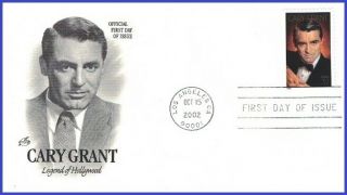 Us 3692 U/a Artcraft Fdc Cary Grant Legend Of Hollywood