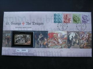 Philatelic Ingot Cover - St.  George And The Dragon