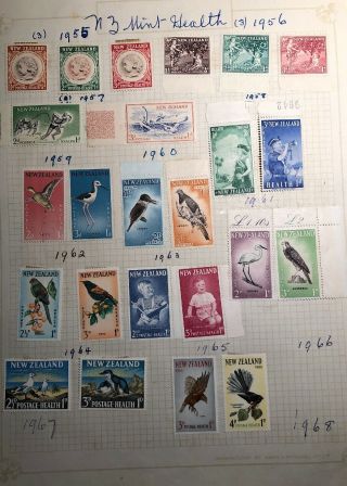 Zealand Pre Decimal 1955 To 1965 Health Stamp,  Lightly Hinged Mlh Blf