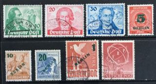 Germany 1949 - 1950 Berlin Issues