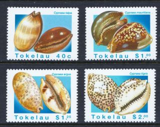 Tokelau 1996 Sea Shells - Mnh Set - Cat £4.  85 - (228)