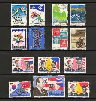 Korea - - 5 Complete Sets Of Commemoratives From 1980 - 81
