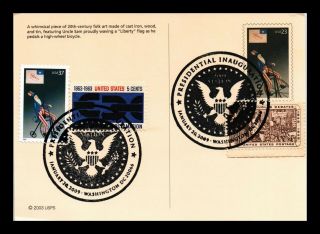 Dr Jim Stamps Us Obama Presidential Inauguration 2009 Event Postcard Combo