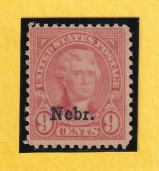 Us Stamps 678 9c 1929 Lh.  Cv$35.  00 825